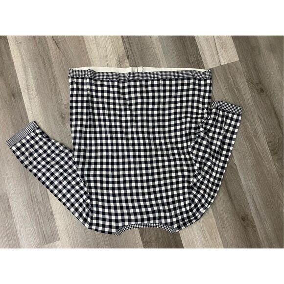 Talbots Black White Gingham Cardigan Button Up Blouse, Size 2X, MSRP $90 - Picture 3 of 8